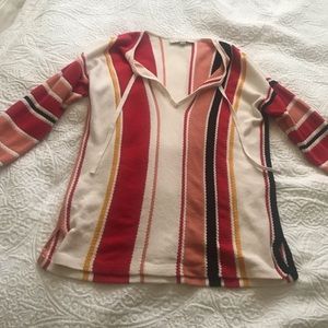 LOFT beach string hoodie